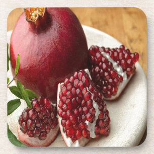 Pomegranate Coaster