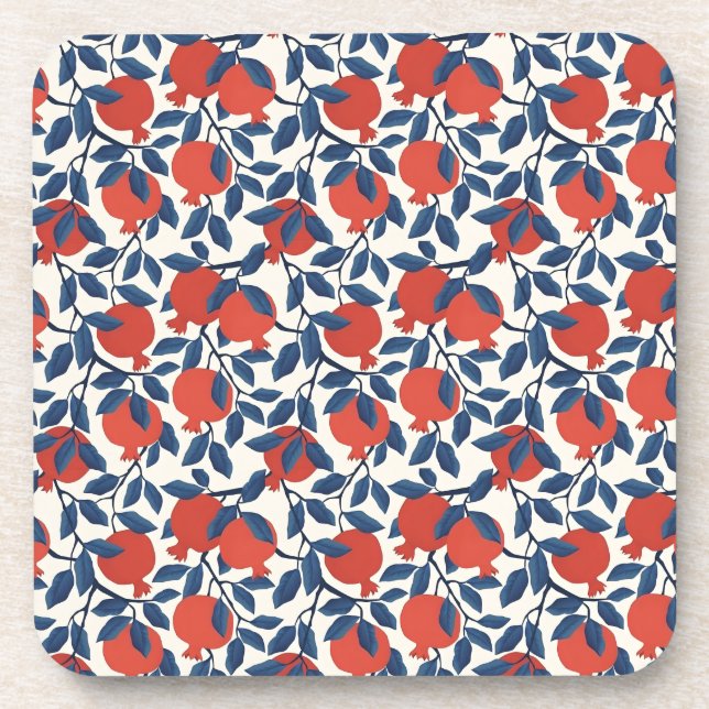 Pomegranate  coaster (Front)