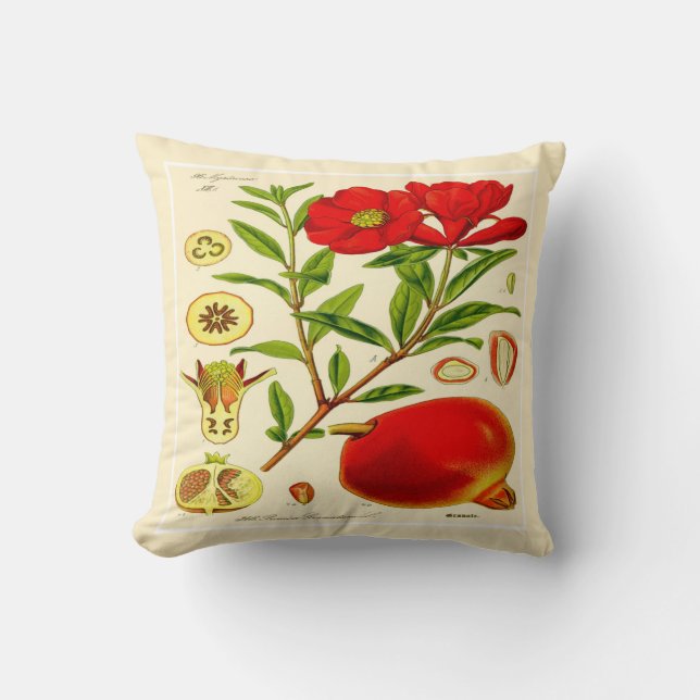 Pomegranate Cushion (Front)