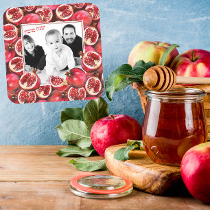 Pomegranate Family Photo Rosh Hashanah Stickers