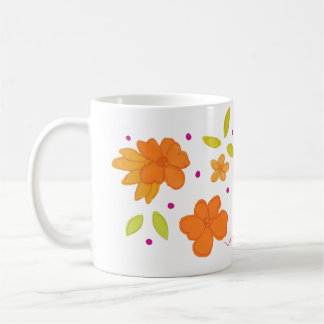 Pomegranate Flowers Mug