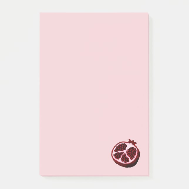 Pomegranate - Fruit Collection -  Post-it Notes (Front)