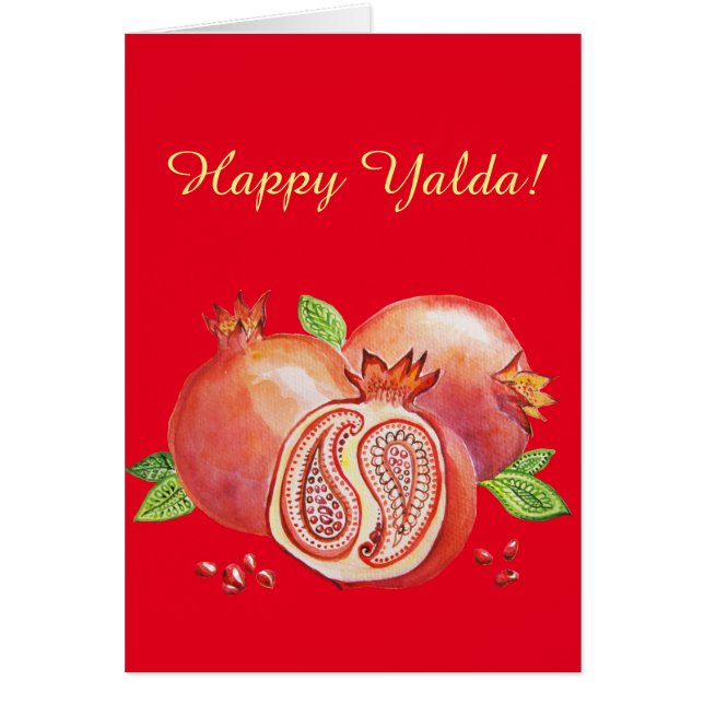 Pomegranate Happy Yalda (Front)