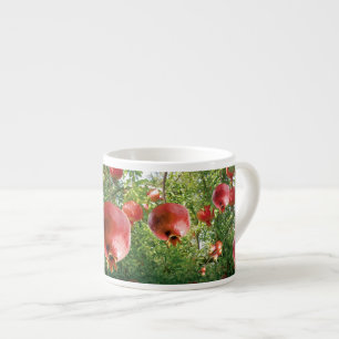 Pomegranate in Full Bloom Espresso Cup