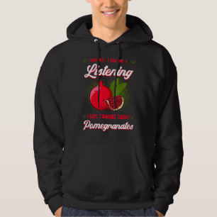 Pomegranate Juice Tree Seeds Fruit Flower Plant 2 Hoodie
