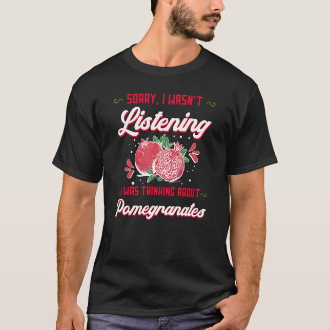 Pomegranate Juice Tree Seeds Fruit Flower Plant 2 T-Shirt (Front)