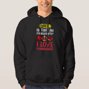Pomegranate Juice Tree Seeds Fruit Flower Plant Hoodie