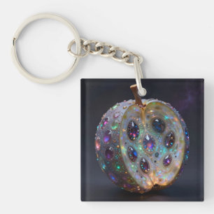 Pomegranate key ring