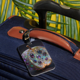 Pomegranate luggage tag