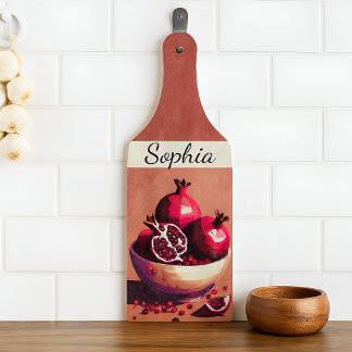Pomegranate Paradise Cutting Board