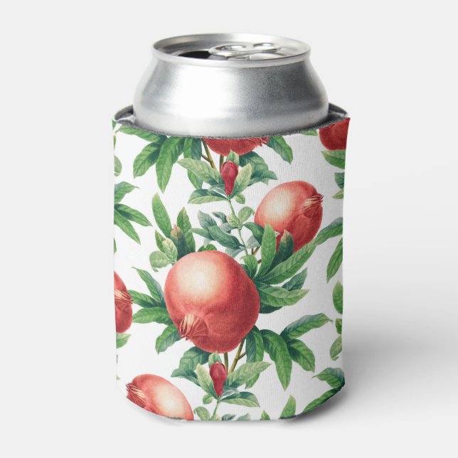 Pomegranate Pattern  Can Cooler (Can Front)