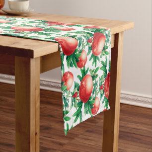 Pomegranate Pattern Short Table Runner