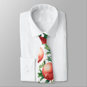 Pomegranate Pattern Tie