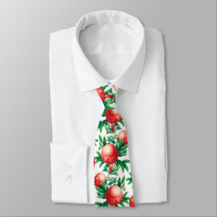 Pomegranate Pattern Tie