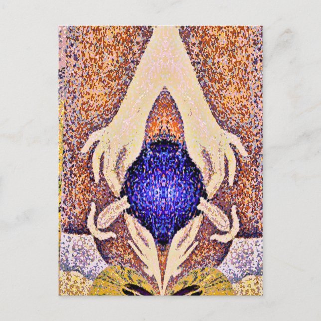 Pomegranate Postcard (Front)