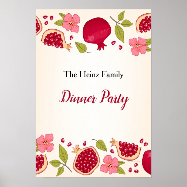 Pomegranate Poster (Front)