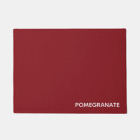 Pomegranate red color name