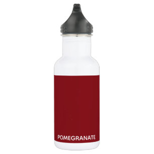 Pomegranate red colour name 532 ml water bottle