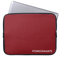 Pomegranate red colour name