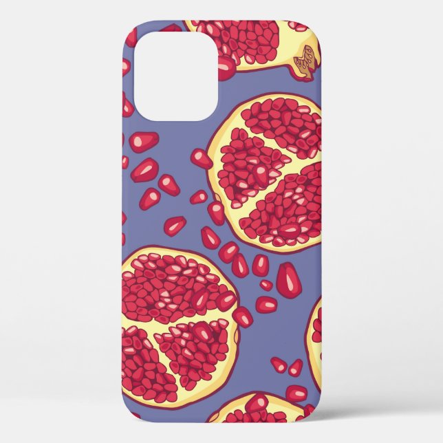 Pomegranate seamless pattern. Case-Mate iPhone case (Back)