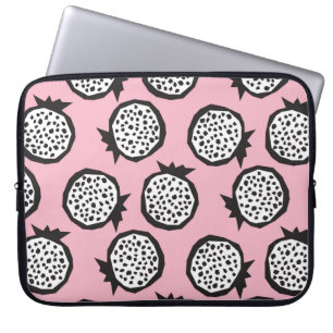 Pomegranate seamless pattern in modern abstract st laptop sleeve