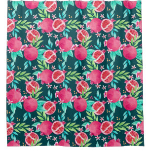 Pomegranate Shower Curtain