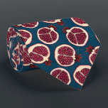 Pomegranate slices tie<br><div class="desc">Pomegranate slices seamless pattern drawn in Illustrator</div>