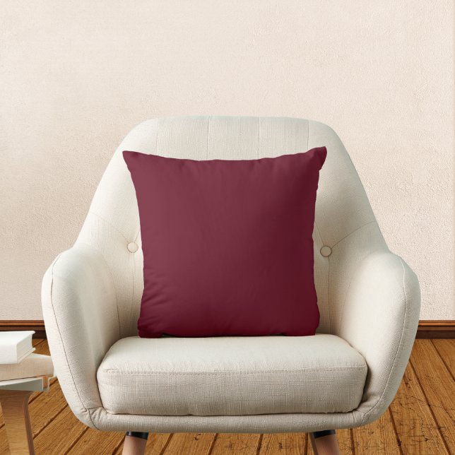 Pomegranate Solid Colour Cushion (Creator Uploaded)