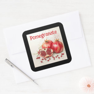Pomegranate Sticker