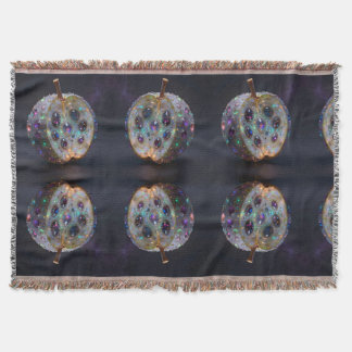 Pomegranate throw blanket