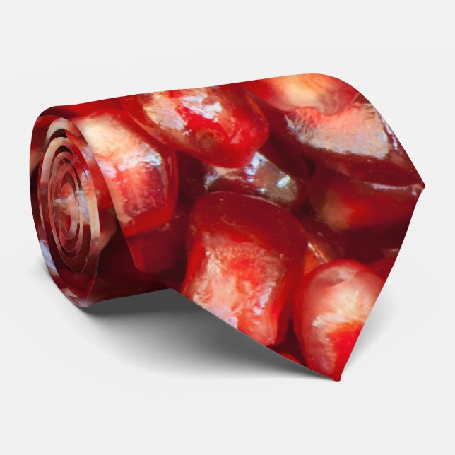 Pomegranate Tie (Rolled)