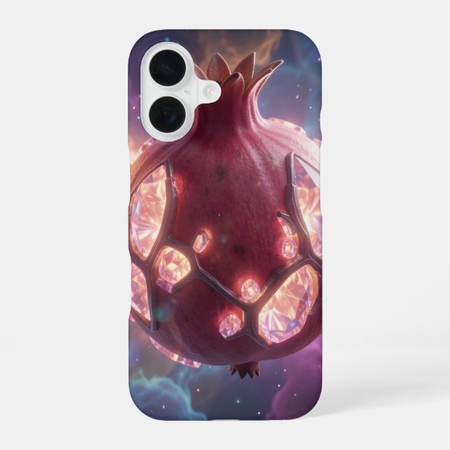 Pomegranate - Valuable Fruit for Health iPhone 16 Case (Back)