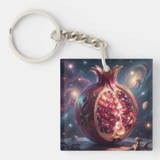 Pomegranate – Valuable Fruit for Health Key Ring