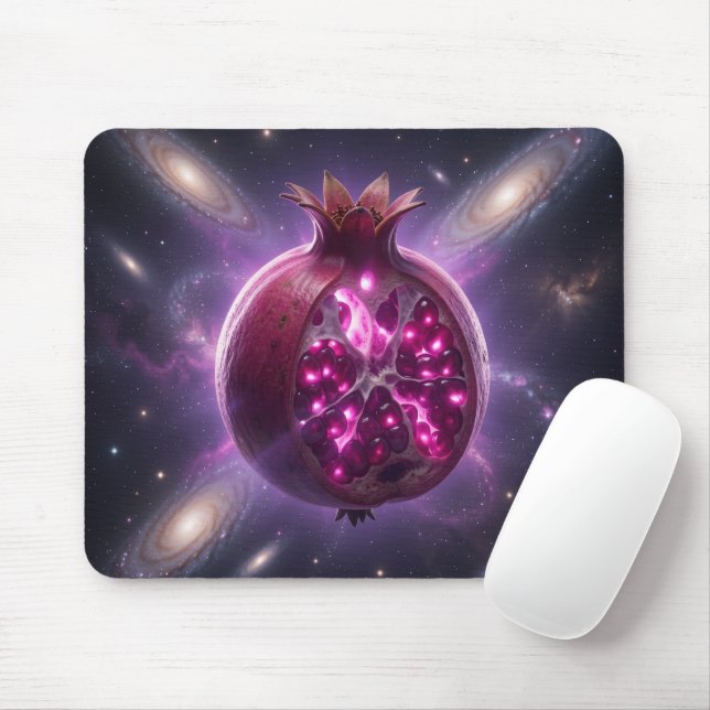 Pomegranate – Valuable Fruit for Health Mouse Pad (With Mouse)