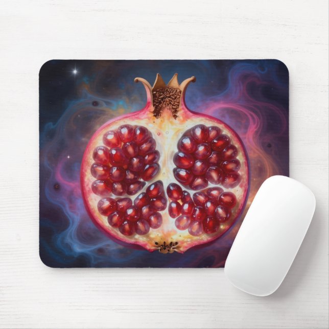 Pomegranate – Valuable Fruit for Health² Mouse Pad (With Mouse)