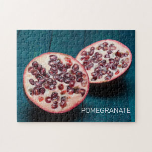 Pomegranate Vegan Fruit Gourmet Foodie Souvenir Jigsaw Puzzle