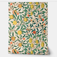 Pomegranate William Morris original beige Wallpape