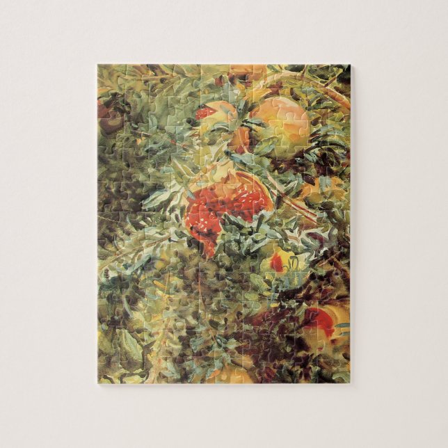 Pomegranates II by John Singer Sargent Jigsaw Puzzle (Vertical)