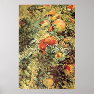 Pomegranates II by John Singer Sargent Poster