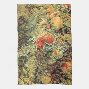 Pomegranates II by John Singer Sargent Tea Towel