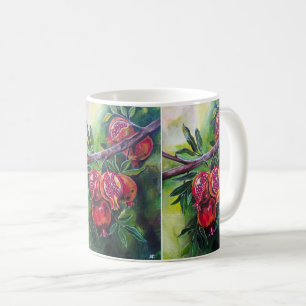 Pomegranates of the Autumn Harvest by Alfred Fox Coffee Mug