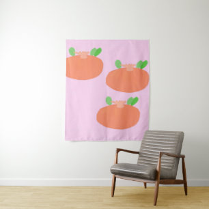 pomegranates paintng art tapestry