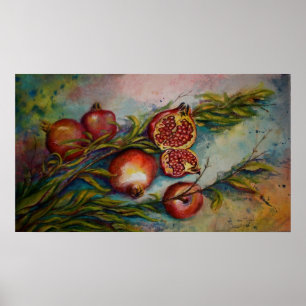 Pomegranates Poster