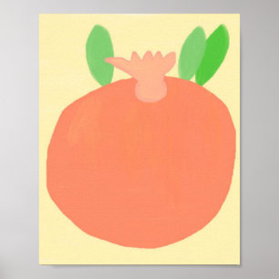 pomenagrate painting art poster