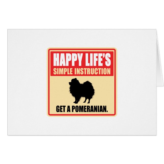 Pomeranian (Front Horizontal)