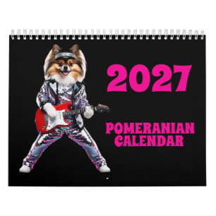 Pomeranian 2027 Calendar