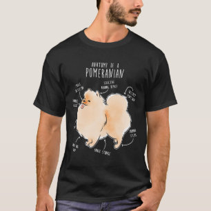 Pomeranian Anatomy T-Shirt