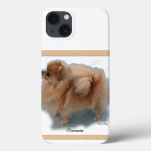 Pomeranian Art Gifts iPhone 13 Case