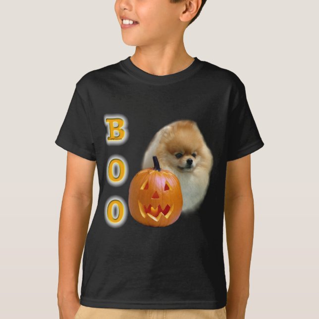 Pomeranian Boo T-Shirt (Front)