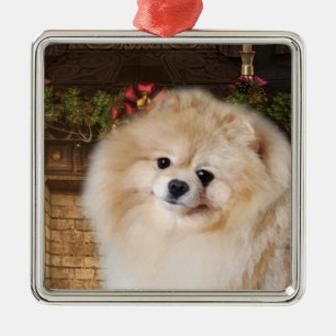 Pomeranian Christmas Ornament